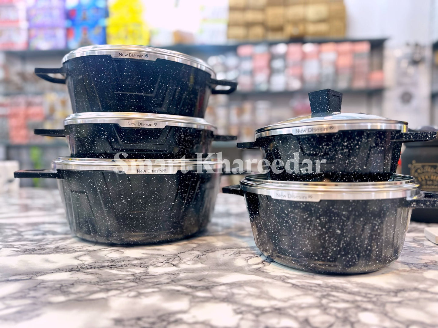 Desini (Italy) 10 Pcs Granite COOKWARE set