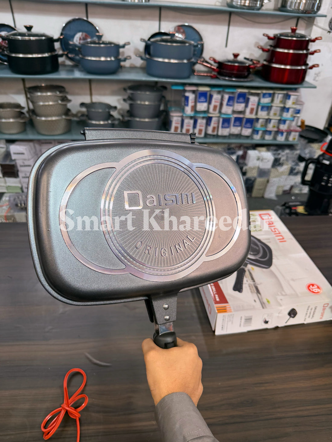 Dessini Italy 36cm Double Sided Grill Pan - Non Stick Die Cast