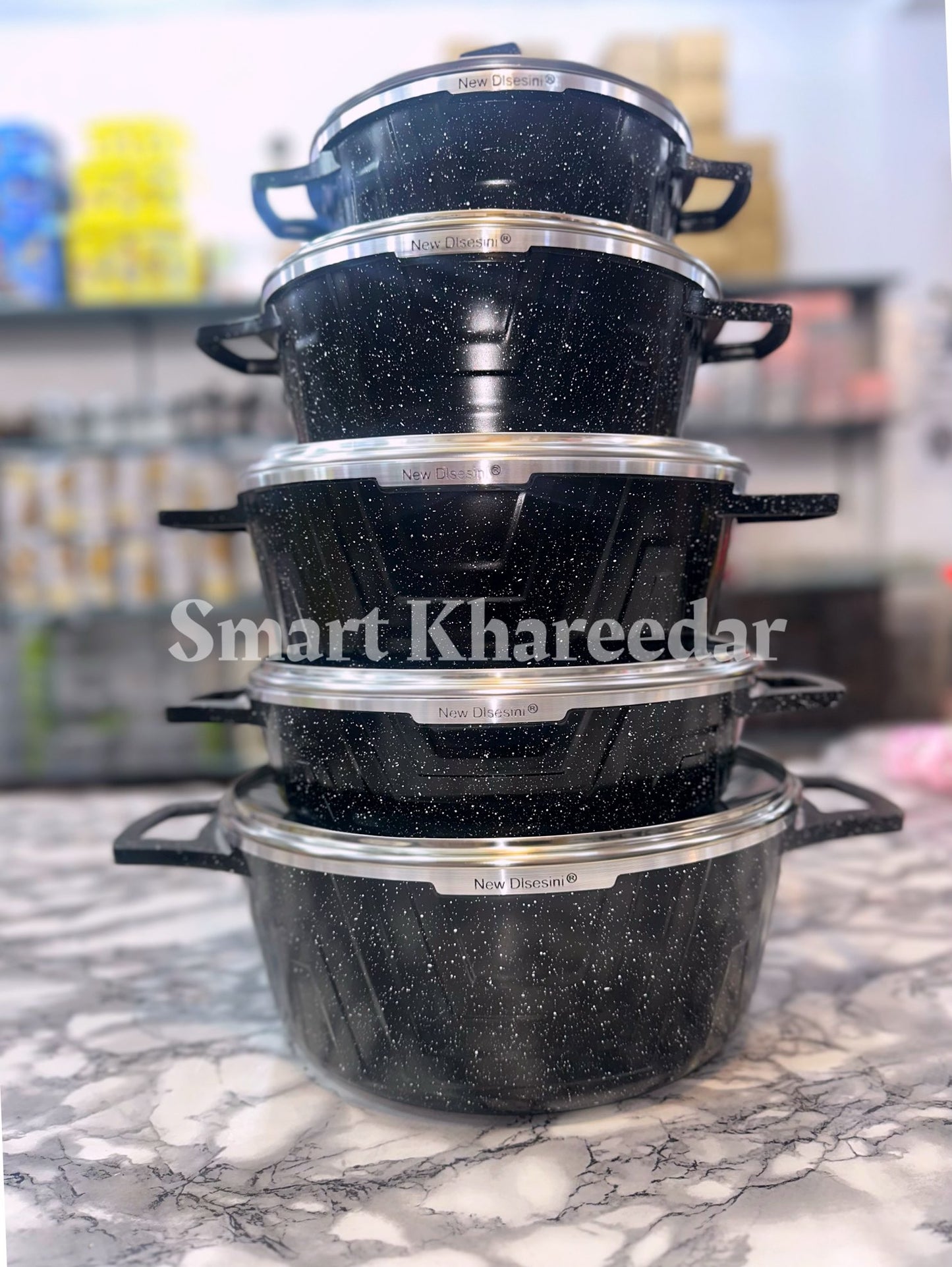 Desini (Italy) 10 Pcs Granite COOKWARE set