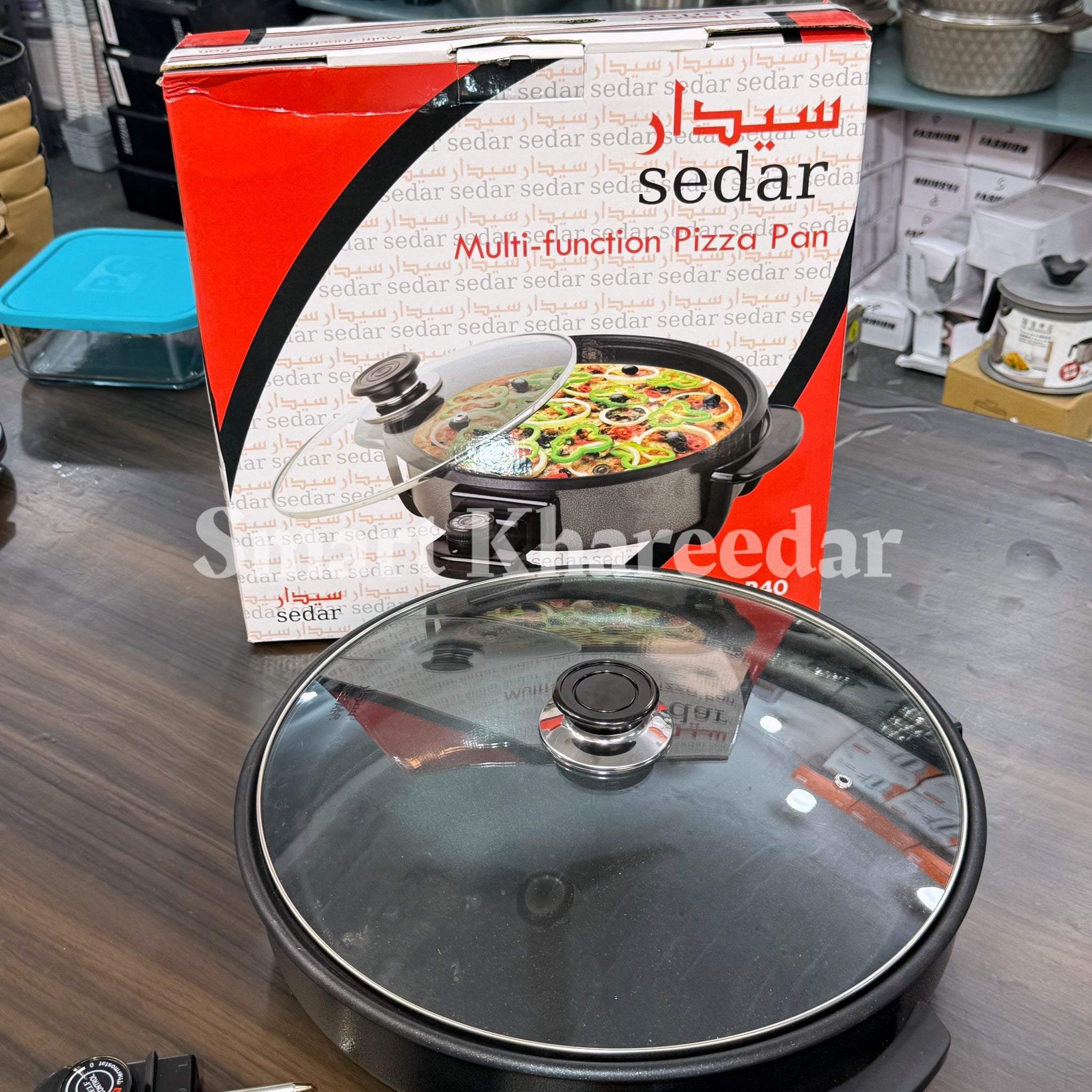 Sedar MultiFunction 40cm  Electric Pizza Maker | AD-P40