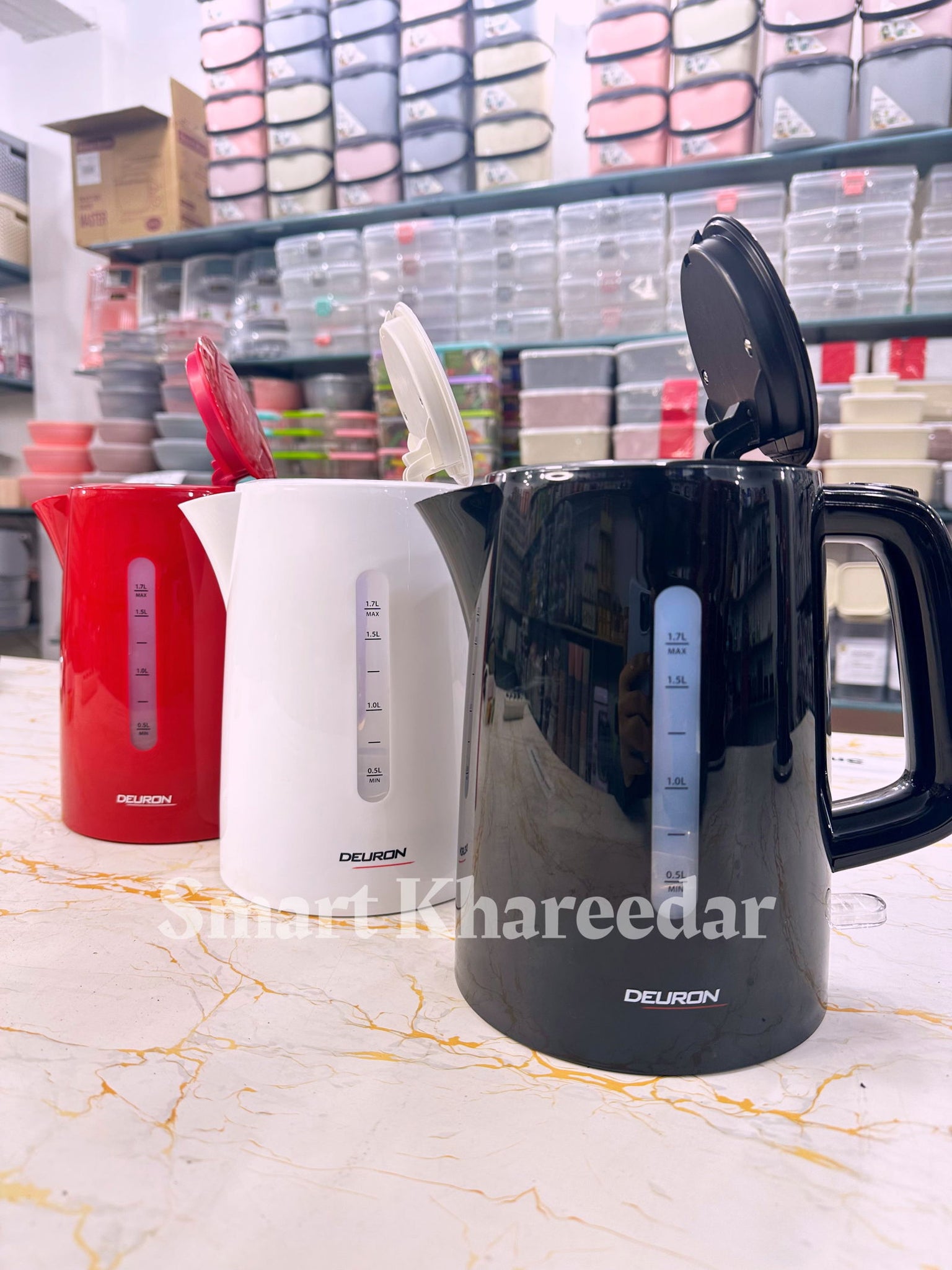 DEURON 1.7L Electric Kettle DN-522 - Smart Khareedar