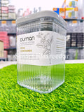 Duman 1kg  Acrylic Airtight Jar - Smart Khareedar