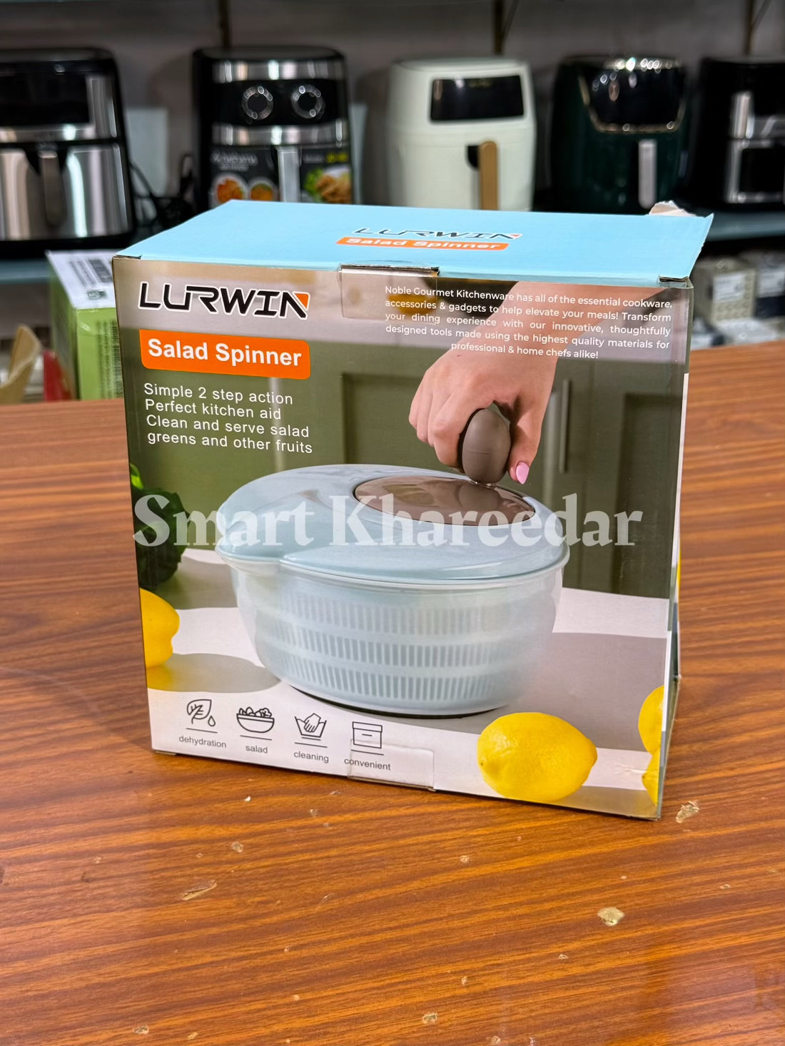 Kitchen Salad Spinner and Strainer Vegetable Dehydrator with Dishwashing Function Flour Sifter for Baking Household Kitchen Tool