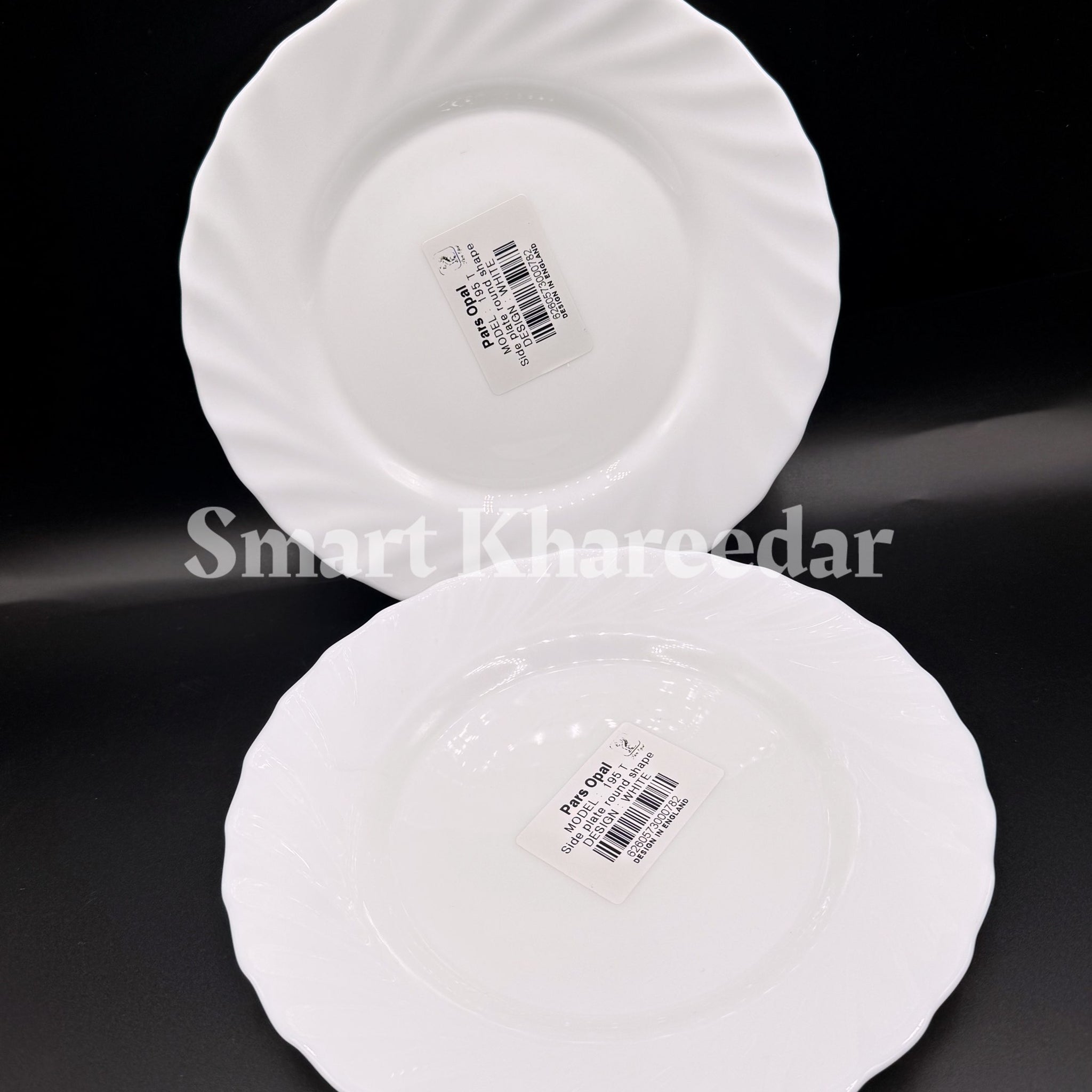 Marble Stone Dinner Plate Round - Paras Opal Rice Plate - 10 inches