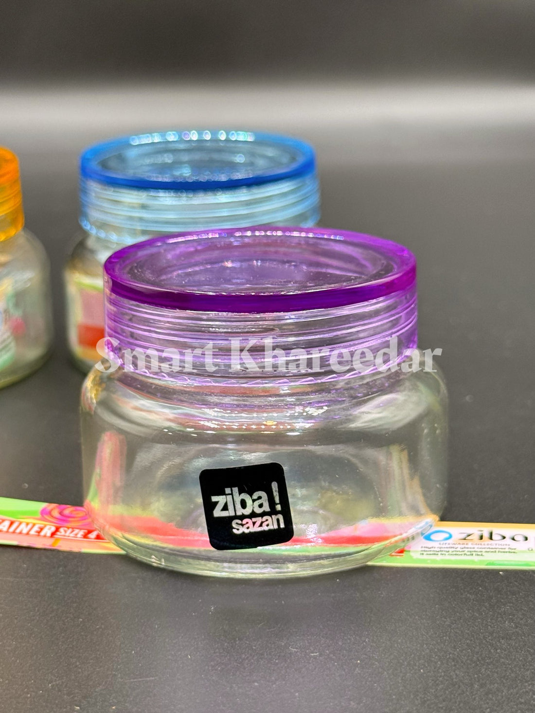 Ziba Mini 100ml Glass Jar - Jam Jar | Cream Jar
