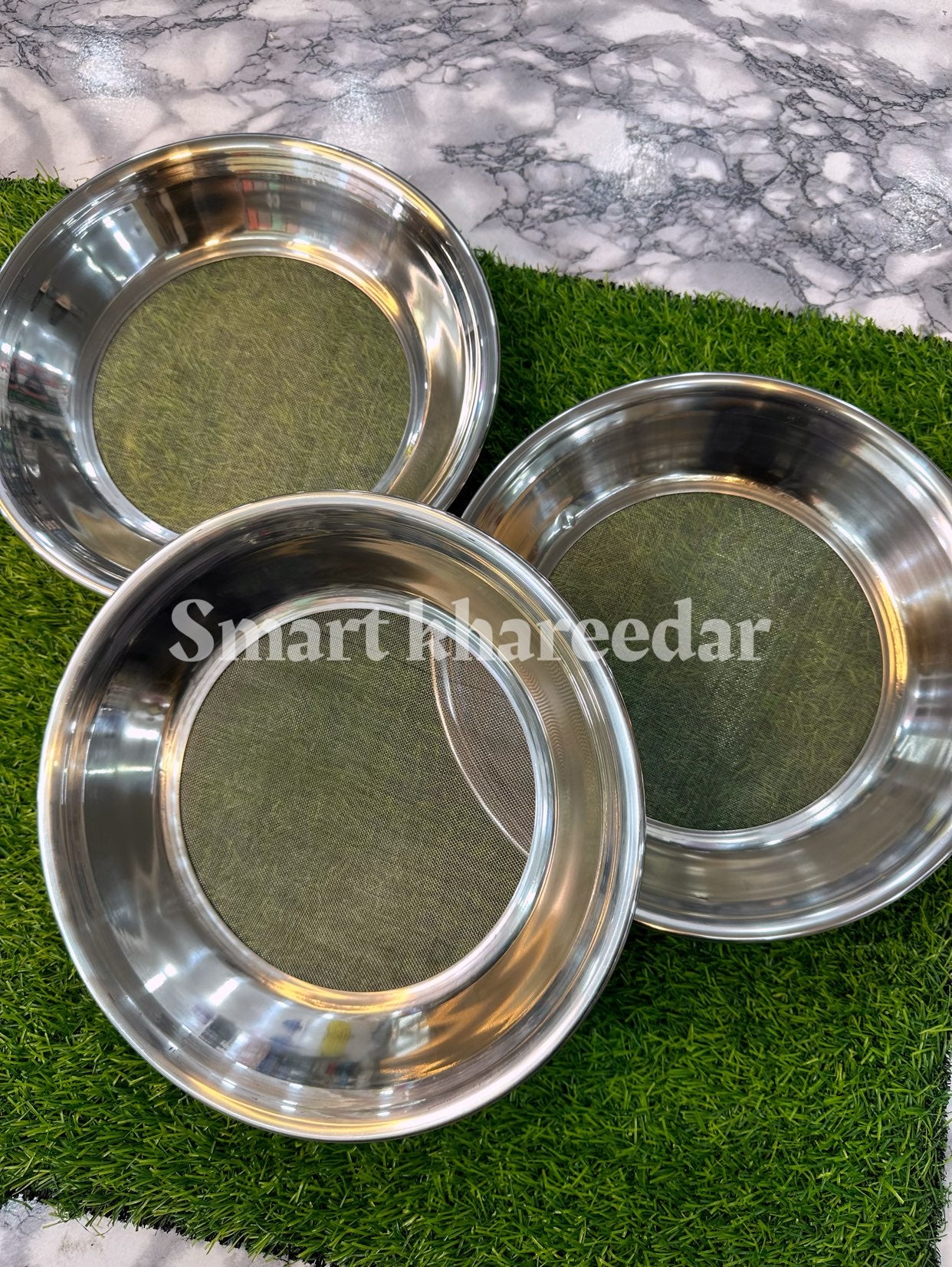 Stainless Steel Flour Strainer | Atta Channi