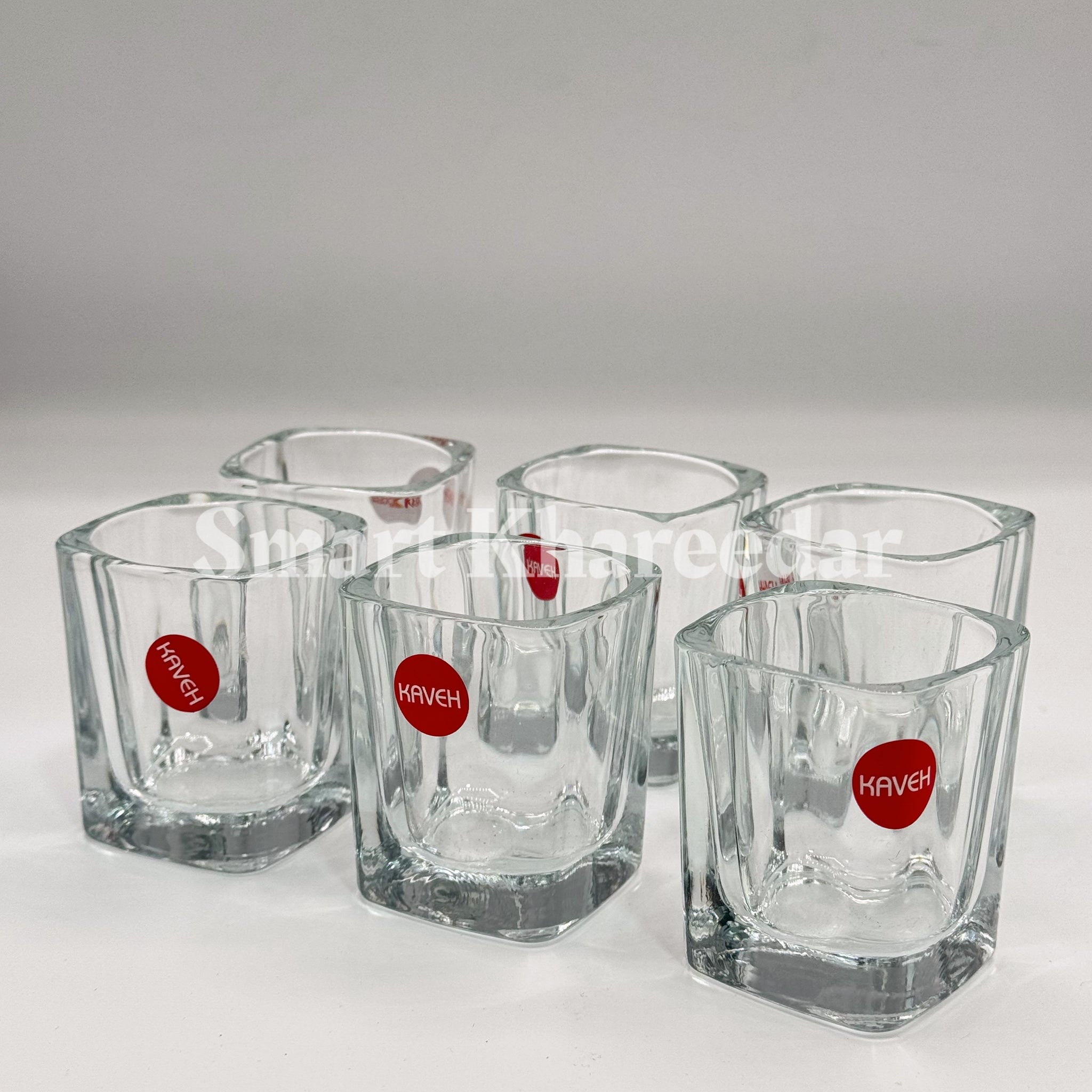 6pc Kaveh Shots Glass - ZamZam Glass