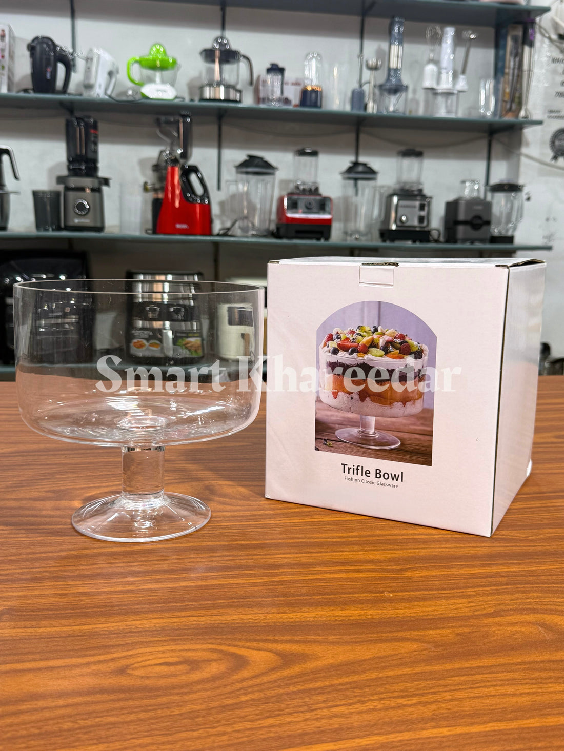 3.5L Glass Trifle Bowl