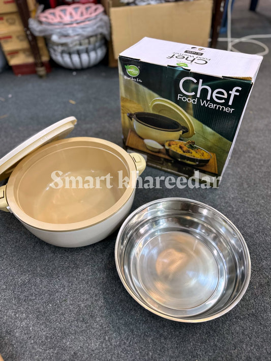 4L Food Warmer | Steel Hotpot