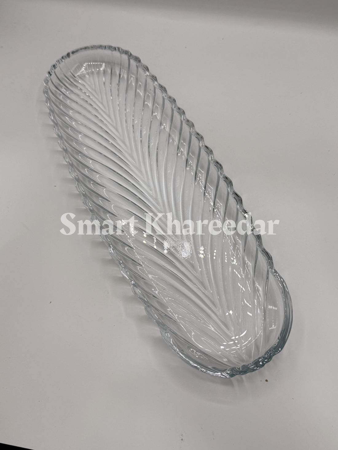 Glass Kabab Platter - Serving Dish