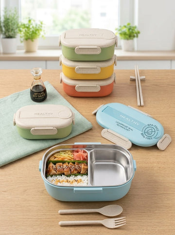 Healthy Life BPA free Stainless Steel Lunch Box