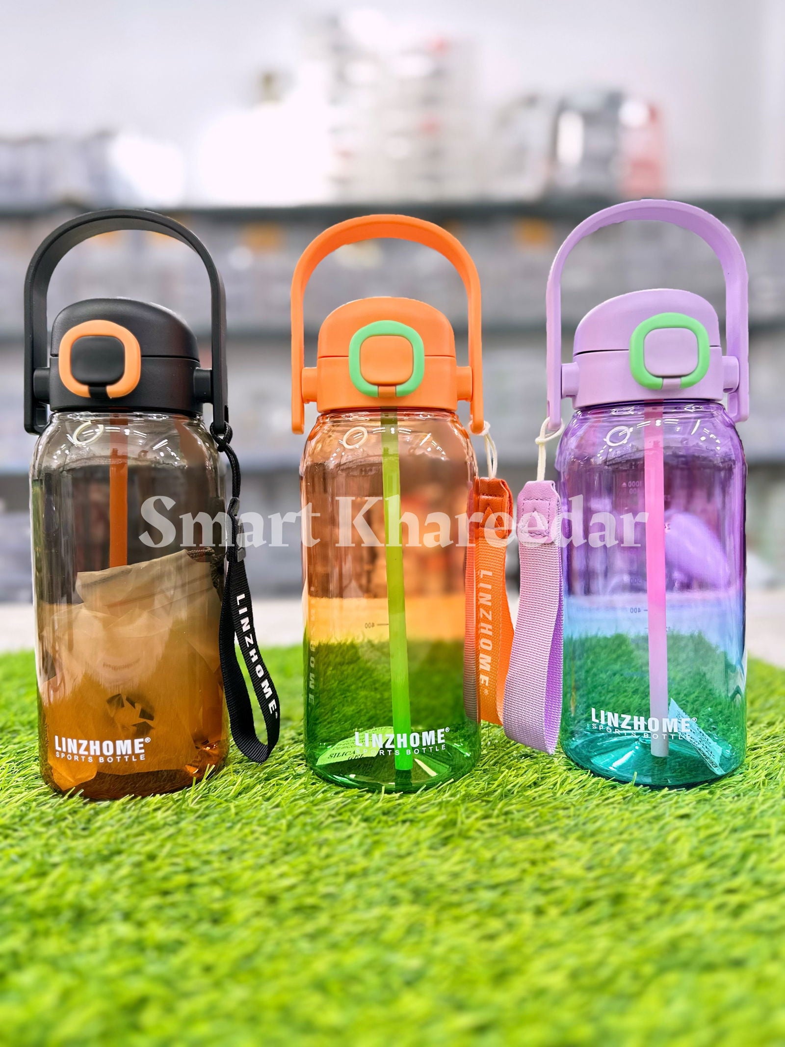 Elegant Colored 1L Water Bottle - Smart Khareedar