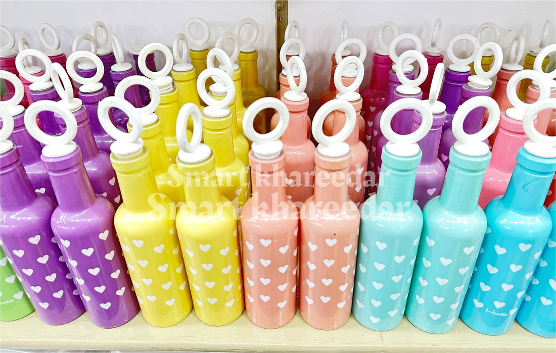 Elegent Colourful Sauce Bottles Pair - Smart Khareedar