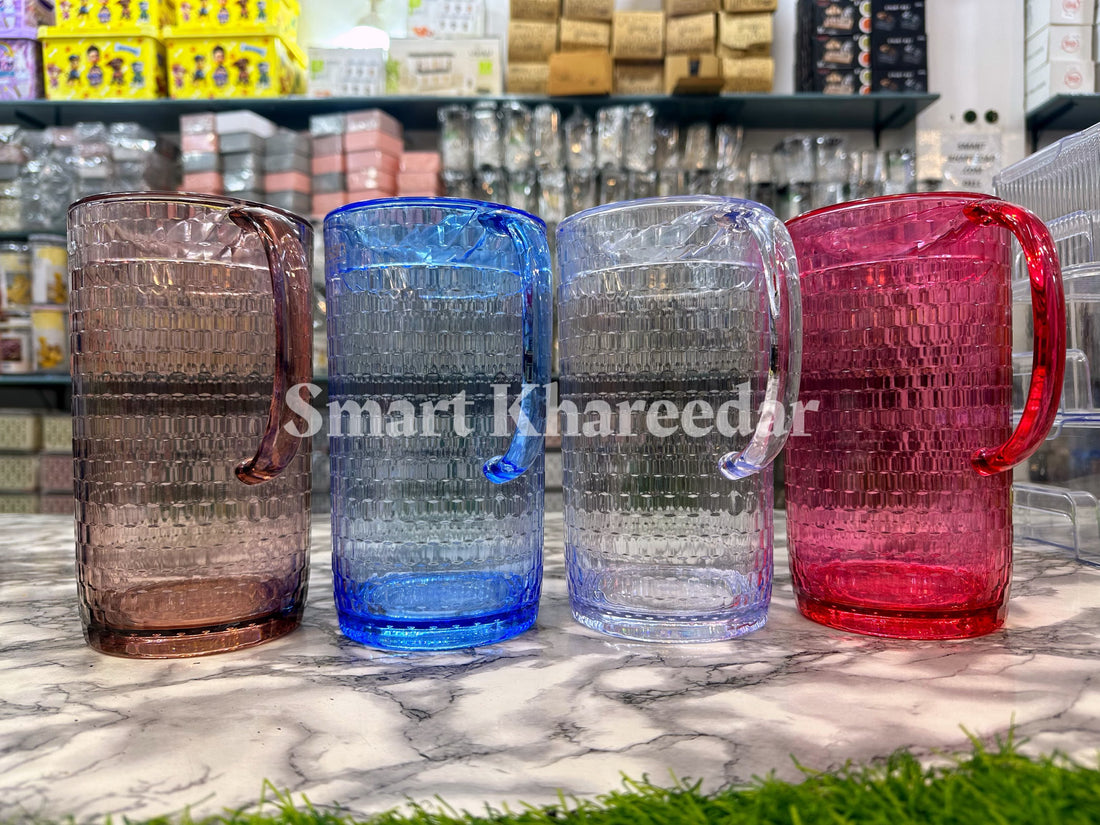 Bisan Crystal Acrylic Jug With Lid [2 Ltr ]