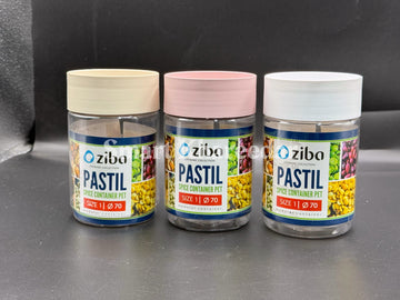 Ziba 400g Plastic Spice Jar - Pet Jar