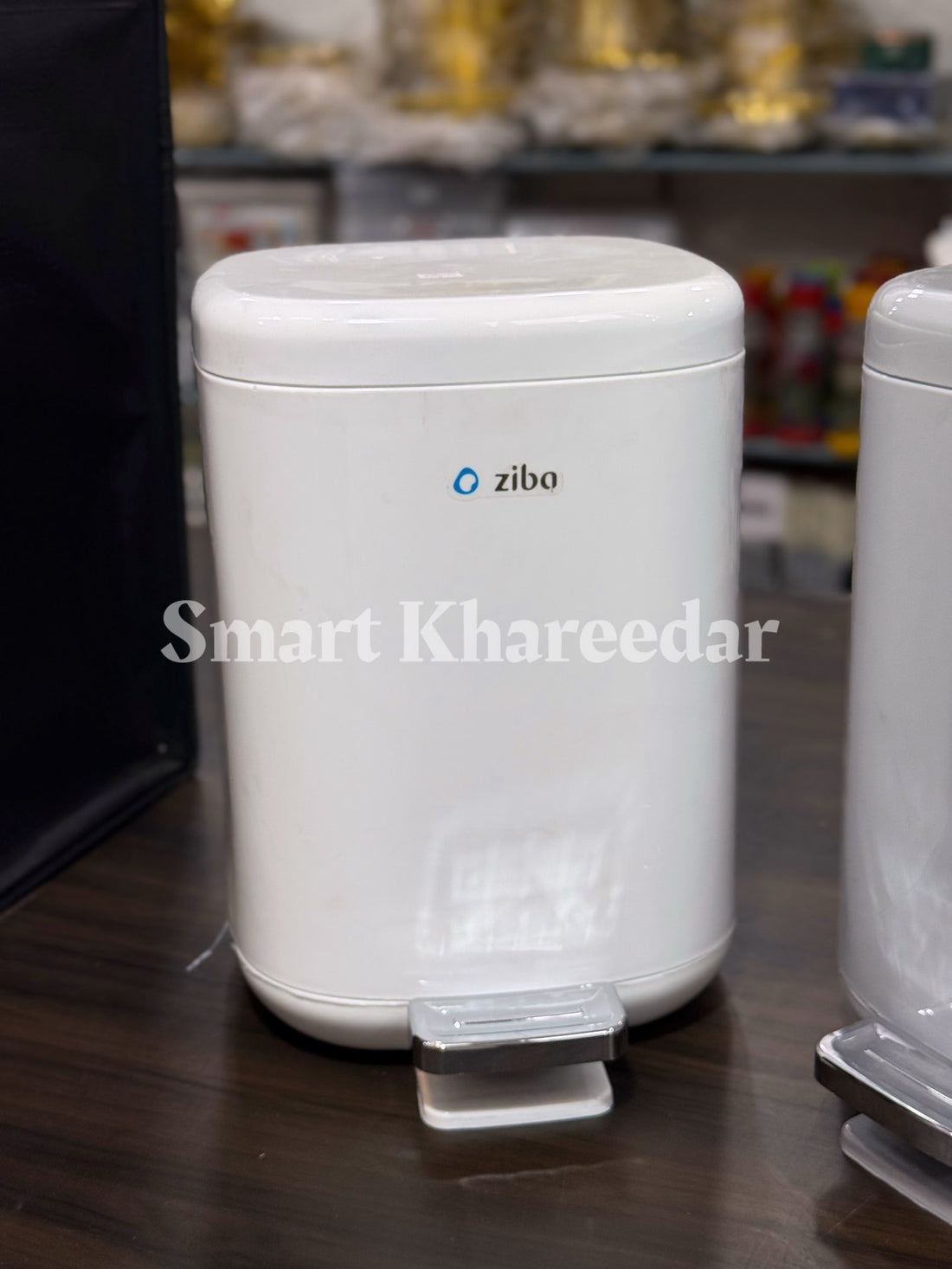 Ziba Pedal Double Dustbin Basket – Convenient & Hygienic 10kg Waste Management