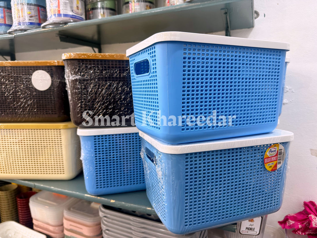 Aroni Big Size Basket with lid