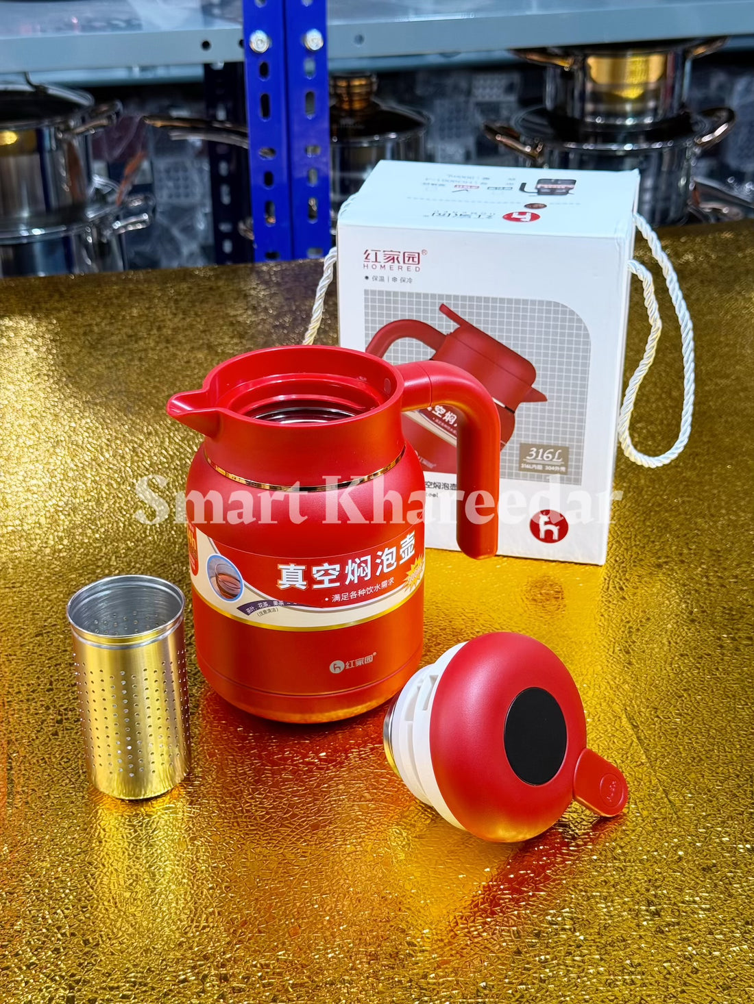 Homered 900ml Stainless Steel Thermos HO9061-3 | Tea Flask