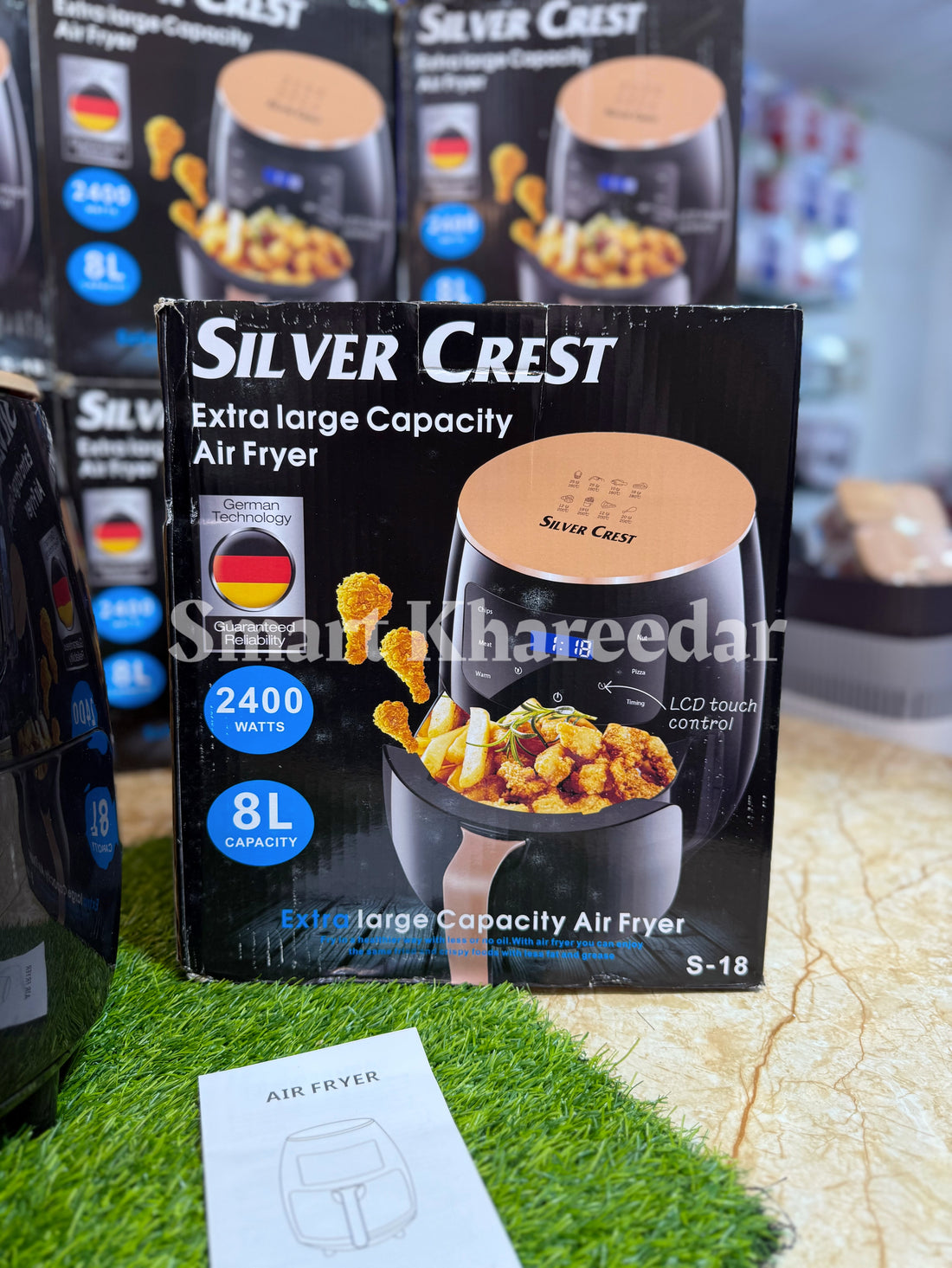 Silver Crest 8L Fully Digital Air Fryer S-18