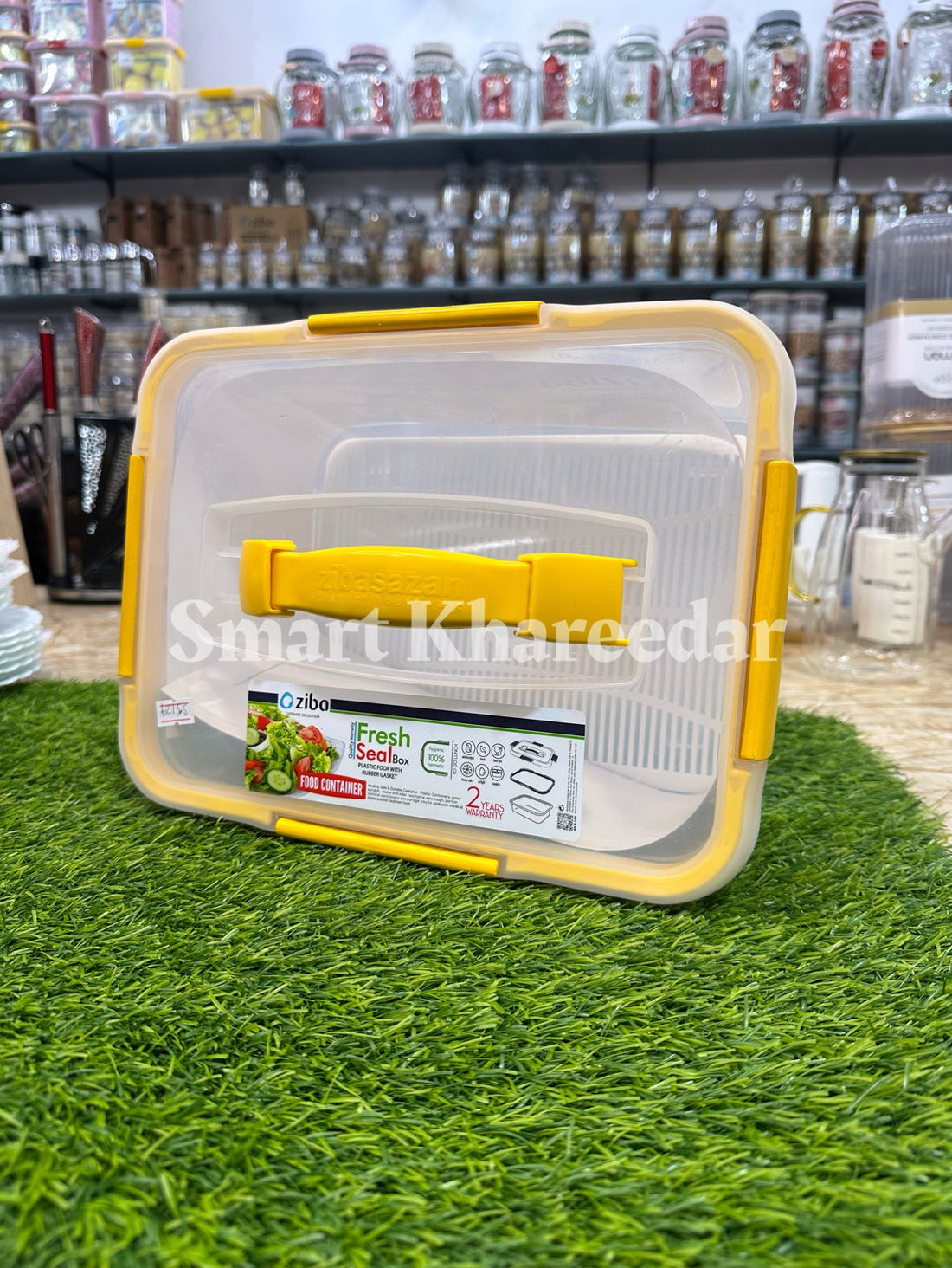 9.5 L Ziba Airtight 4-Lock Seal Bowl Container