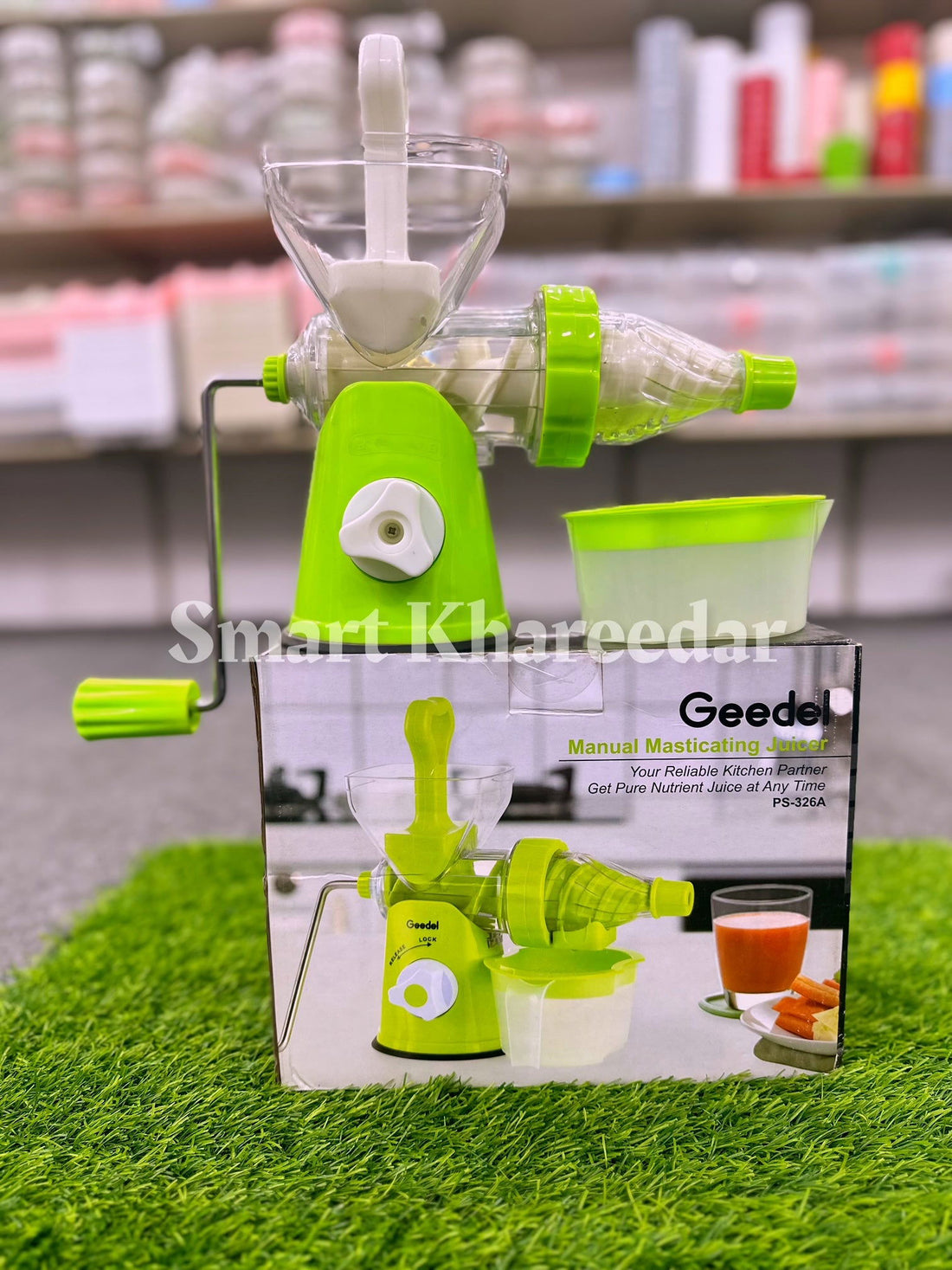 GEEDEL Manual Masticating Juicer - Smart Khareedar