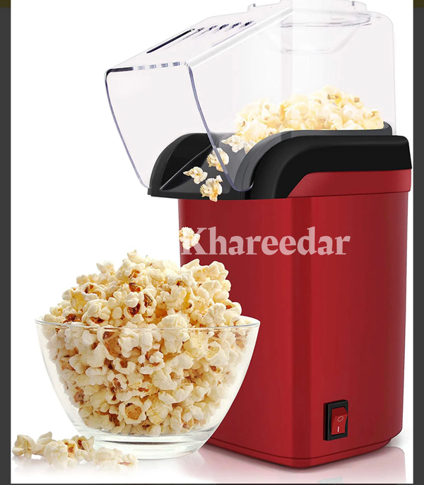 Hot Air Popcorn Maker Machine Mini Popcorn Popper | Pop corn at home