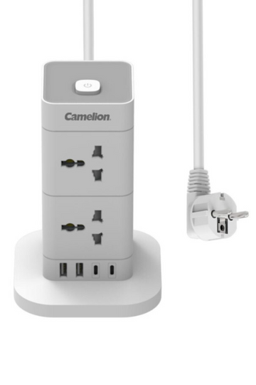 Camelion CMS-308 Universal Power Socket – Safe & Multi-Device Charging Solution (original)
