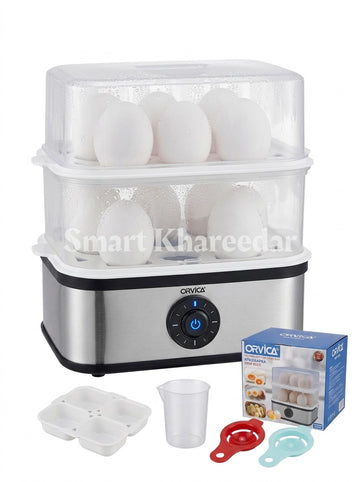 ORVICA Double Layer 16 Eggs Boiler Machine | ORM-9013