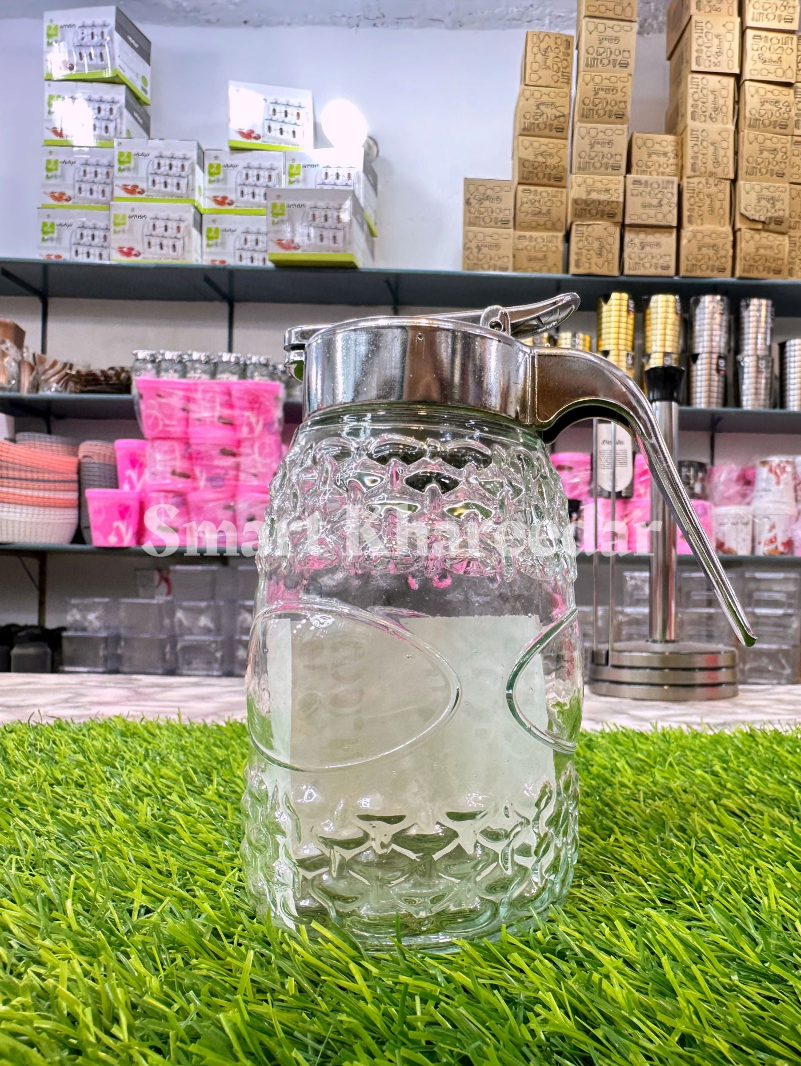 Irani Glass Sugar Pot 300g - Smart Khareedar