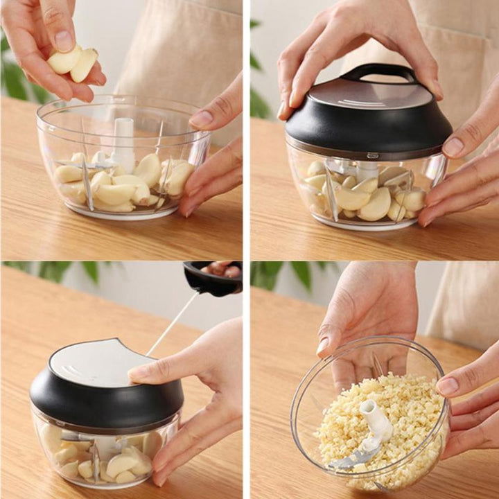 Manual Food Chopper - Onion Chopper Vegetable Cutter | Speedy Chopper - Smart Khareedar
