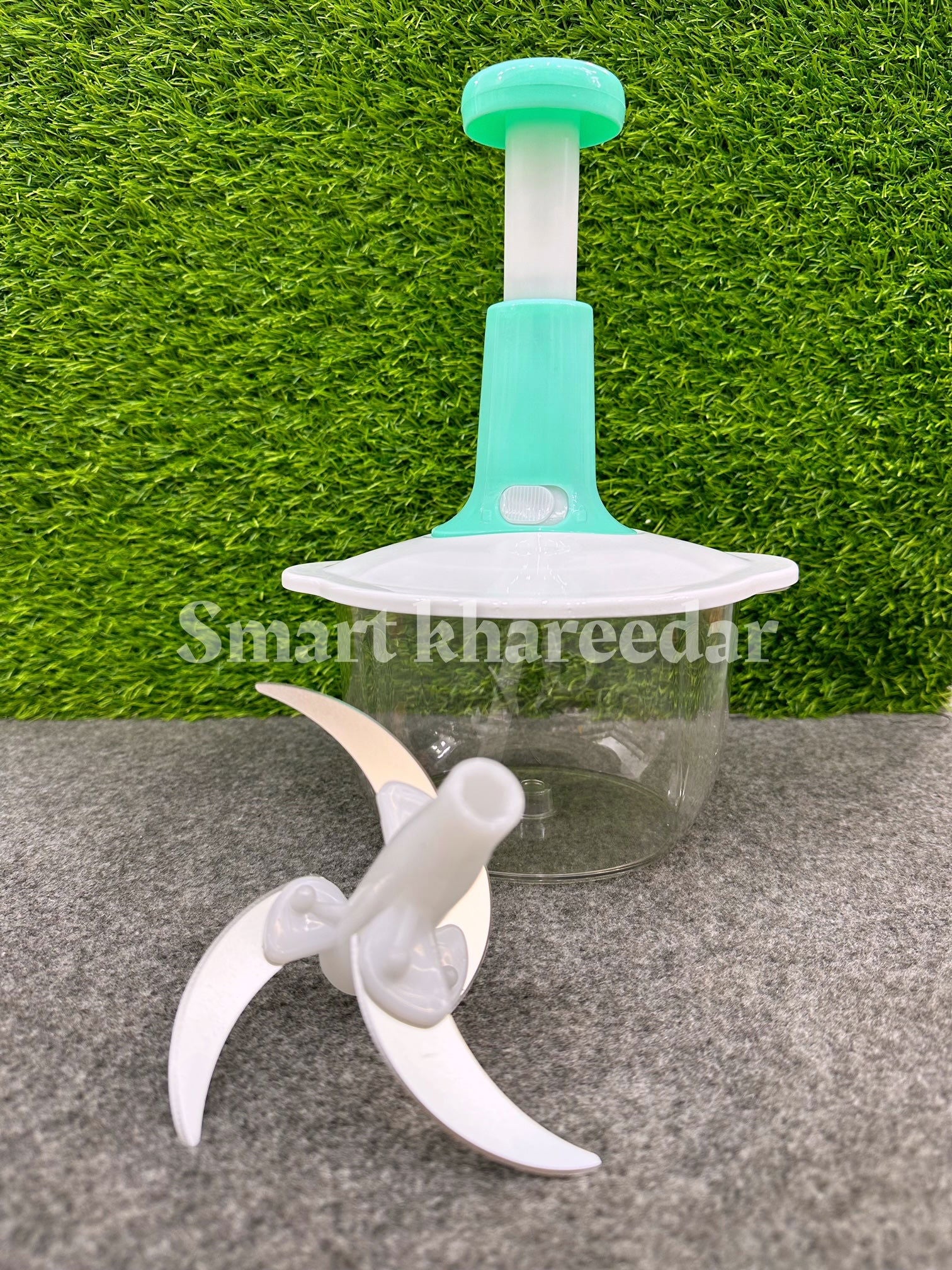 Multifunction Hand Push Chopper 2L | Hand Pat Chopper | Smart Khareedar