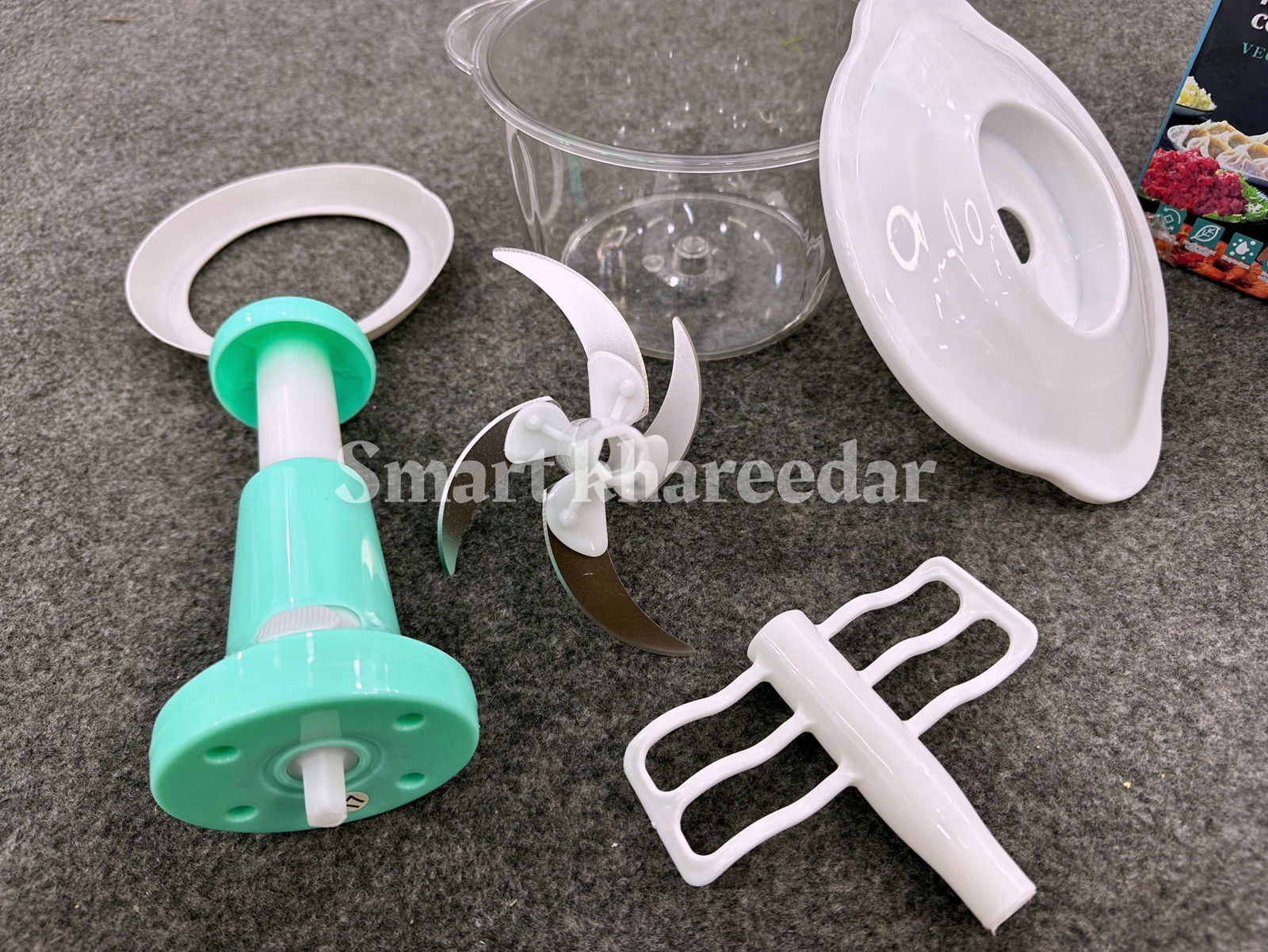 Multifunction Hand Push Chopper 2L - Smart Khareedar
