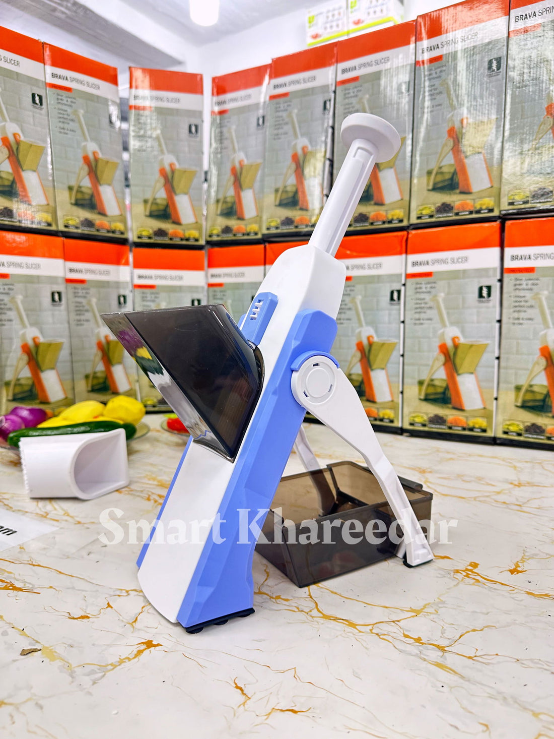 Multifunctional Vegetable Slicer Safe Slice Mandoline Adjustable Food Chopper - Smart Khareedar