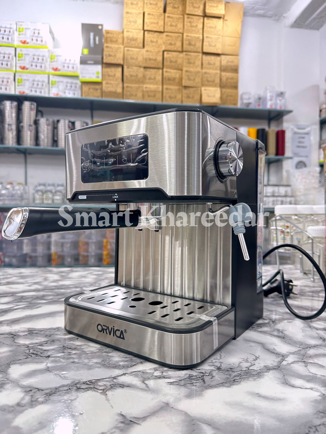 Orvica Espresso Coffee Maker ORM-6839 - Smart Khareedar