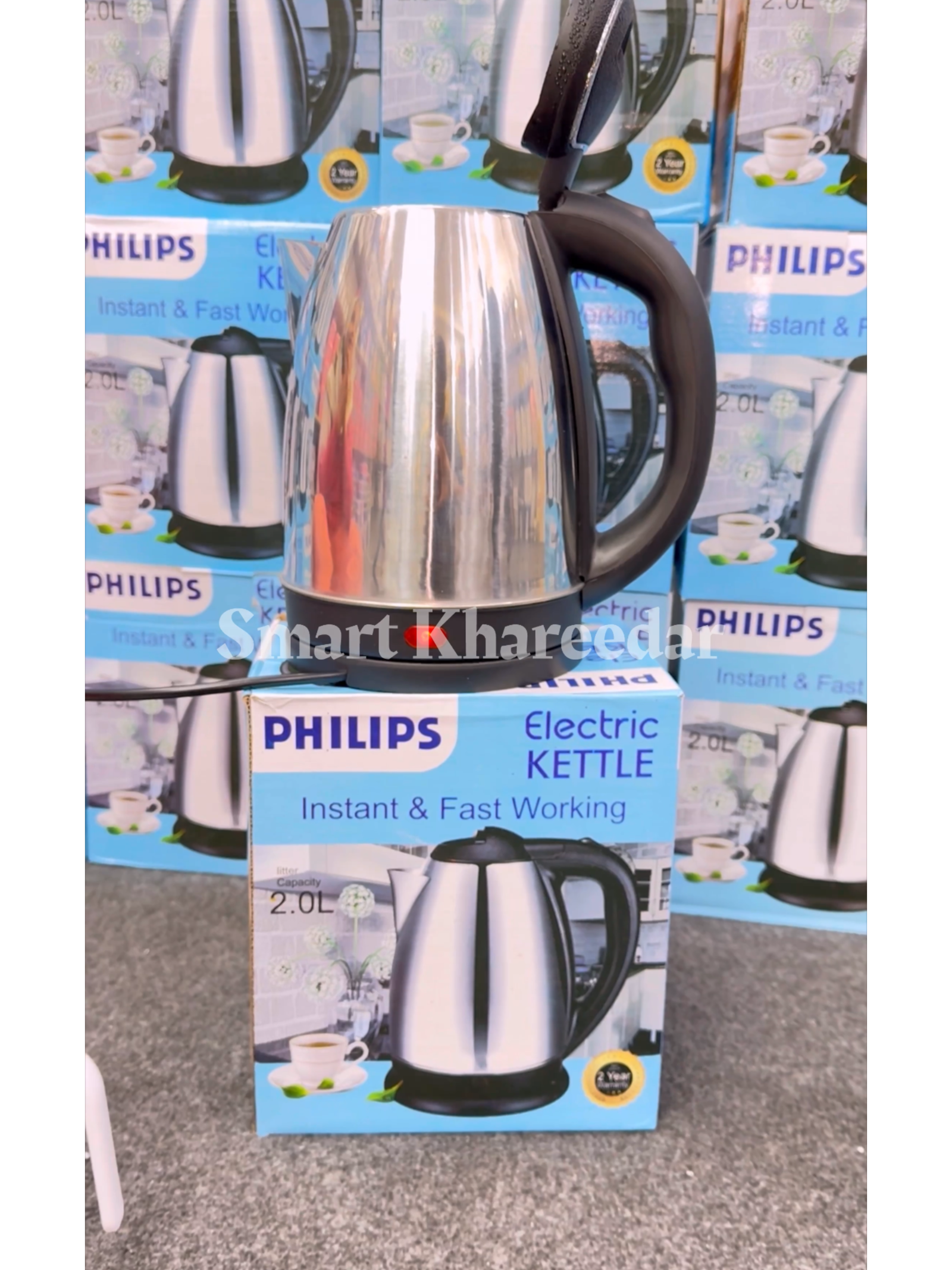 Philips  2L Electric Kettle [1500 watts] - Smart Khareedar