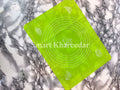 Roti mat Non-Stick Silicon Reusable Pastry Fondant Dough Roti Chapati Rolling Baking Sheet Mat with Measurements - Multi colour - Smart Khareedar