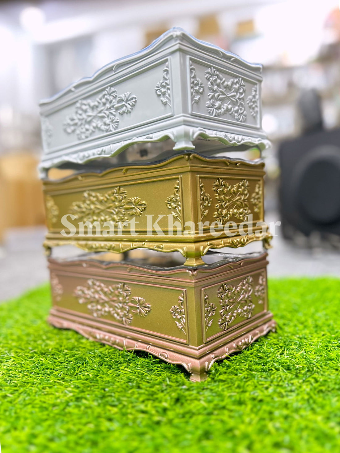 Royal Cutlery Spoon Box with Acrylic Lid - Smart Khareedar
