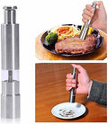 Salt & Pepper Mill And Grinder - 18Cm - Silver - Smart Khareedar