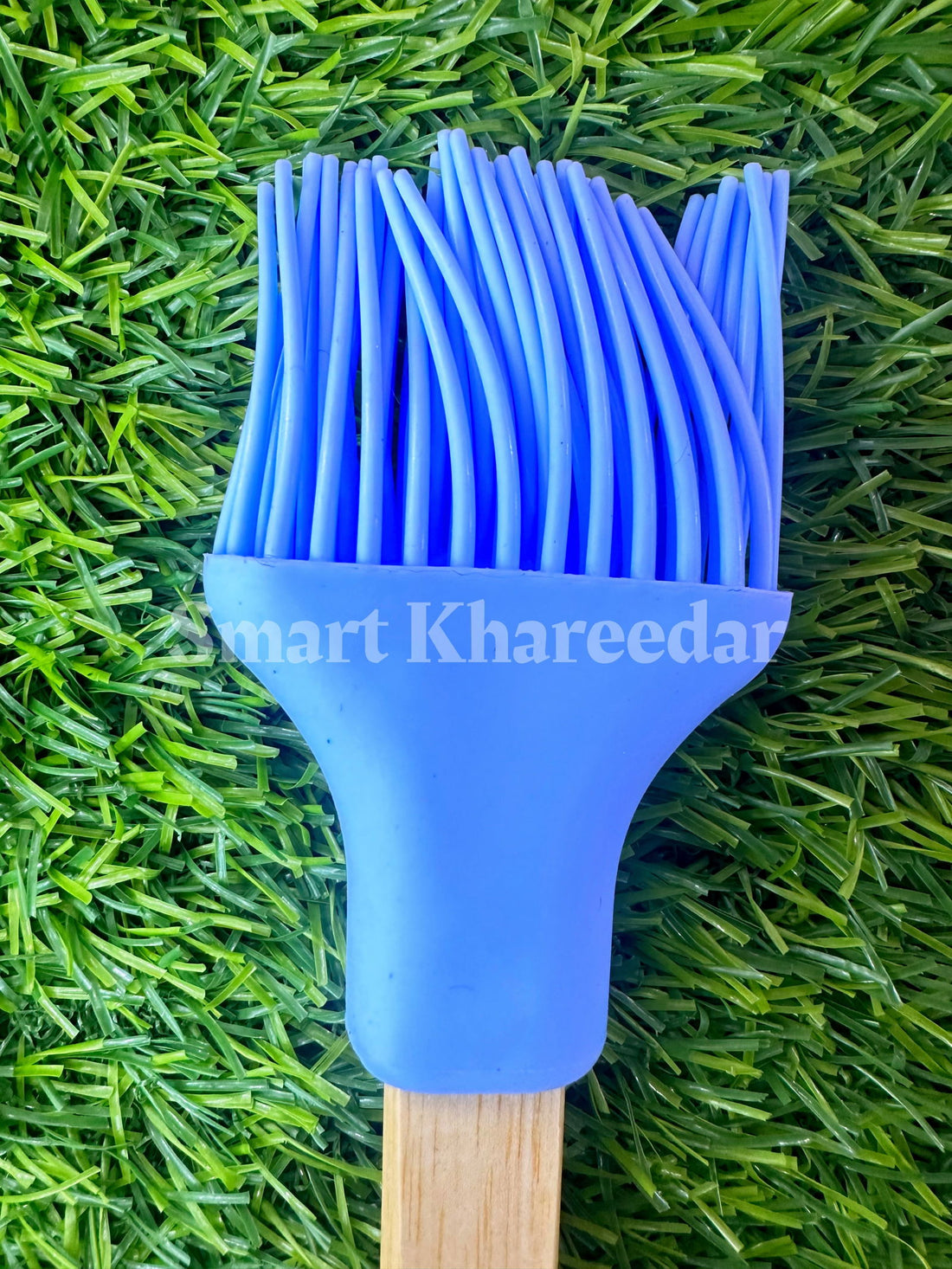Silicone Oil Brush with Wooden Handle - Smart Khareedar