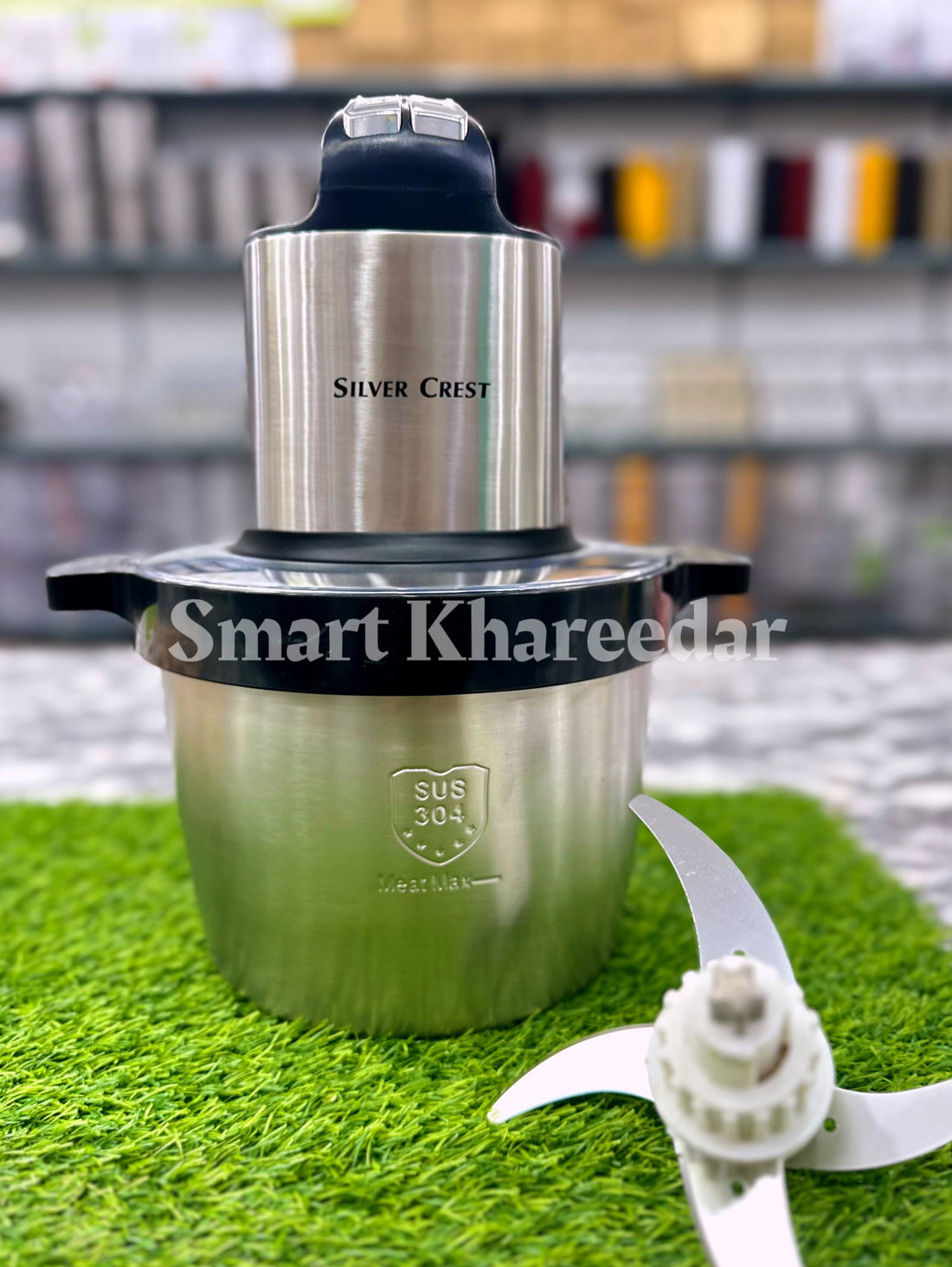 Silver Crest 6L Electric Meat Chopper | Qeema Grinder - Smart Khareedar
