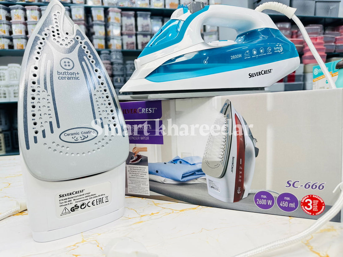 Silver Crest Electric 2600 watts STEAM IRON [German] - Smart Khareedar