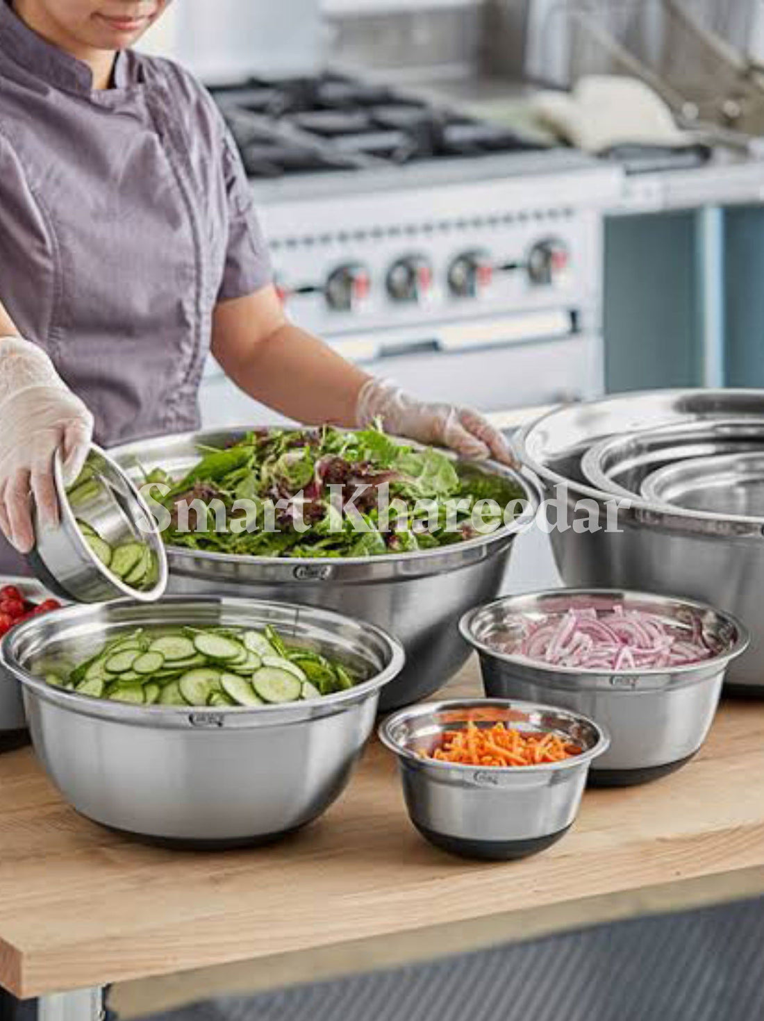 Stainless Steel Mixing Bowls - Smart Khareedar