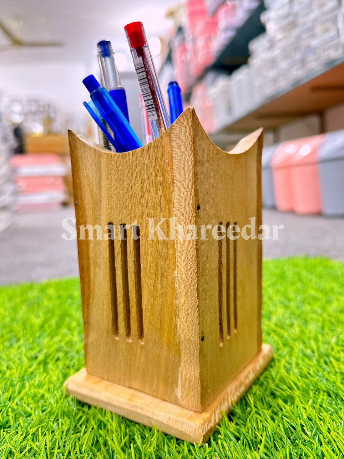 Wooden Cutlery Holder - Smart Khareedar