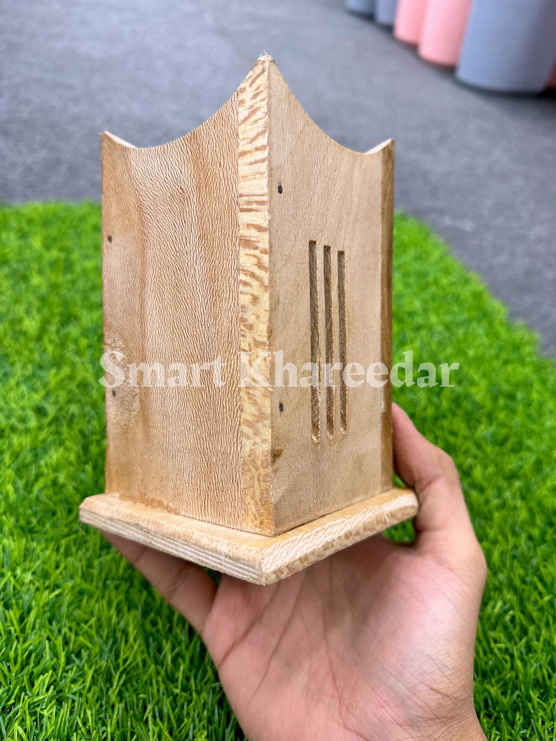 Wooden Cutlery Holder - Smart Khareedar