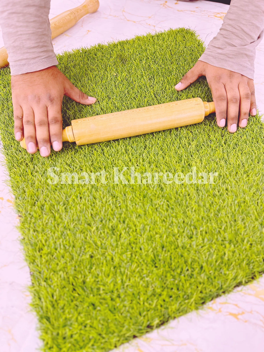 Wooden Rolling Pin with bearing [ Belan ] - Smart Khareedar