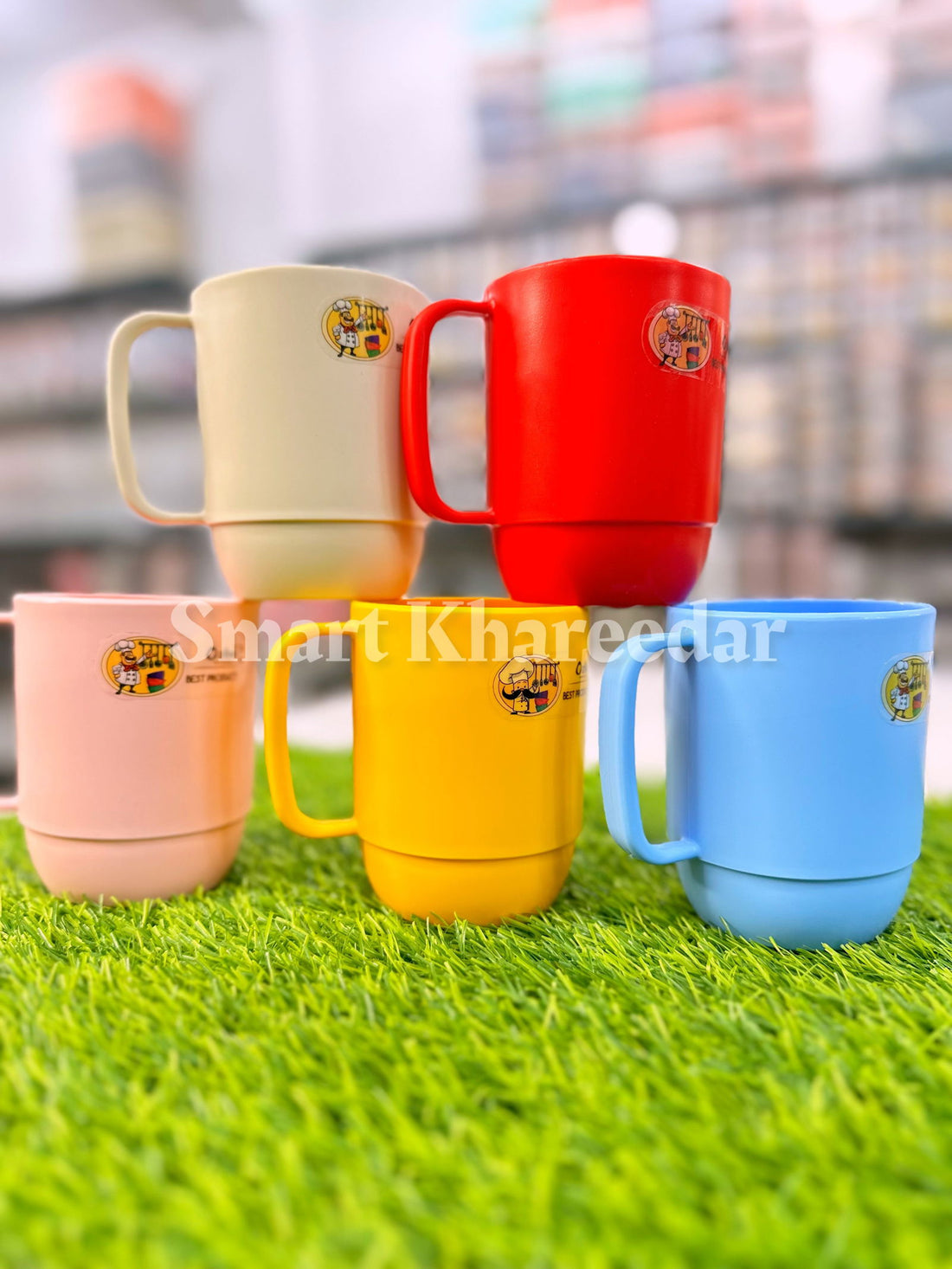 Ziba Kids Plastic Mug [colorful] - Smart Khareedar